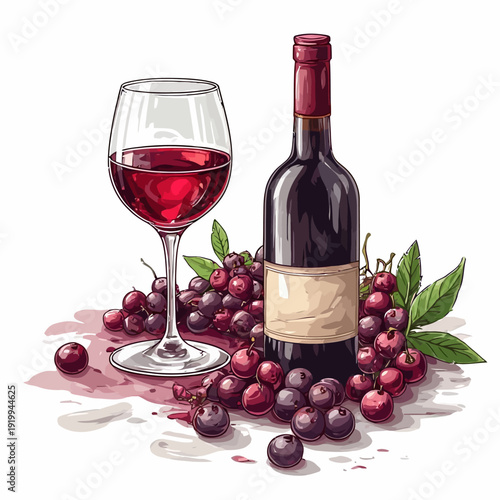 Wine Drink Very Cool Design