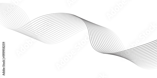 3D illustration of a heart shaped pillow and paper heart on a blue wavy background with digital lines and motion flow design