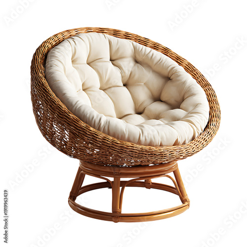 Cozy Rattan Circular Lounge Chair Furniture