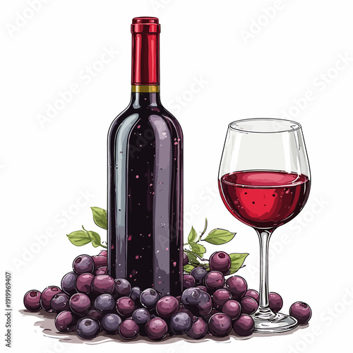 wine design very cool , eps format