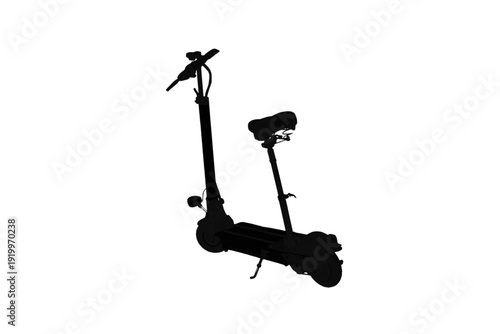 Electric scooter with foldable design and camera mount for urban commuting