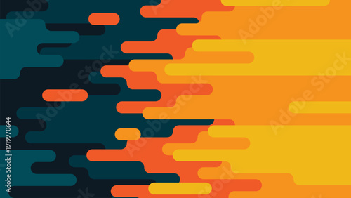 Abstract colorful background with vibrant glossy shapes and playful design for web and creative use