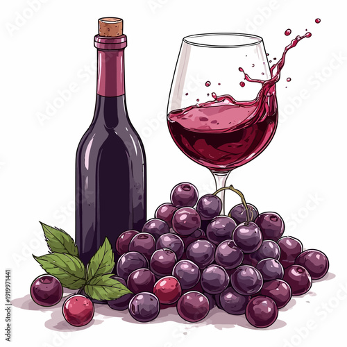 Wine Drink Very Cool Design