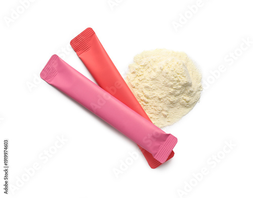 Collagen jelly sticks and p...