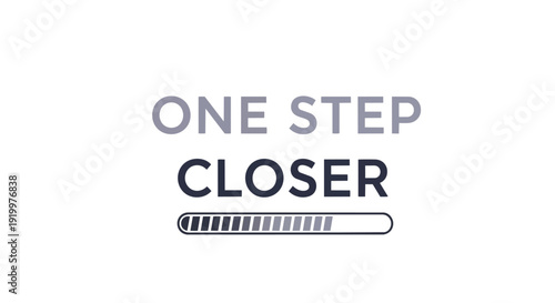 This graphic illustrates relentless forward momentum, symbolizing diligent progress and the methodical approach towards achieving a defined