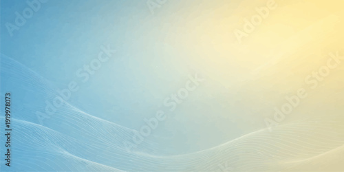 Smooth abstract blue background with flowing waves and a light gradient texture creates a cold winter nature wallpaper design featuring soft motion and a watery pattern