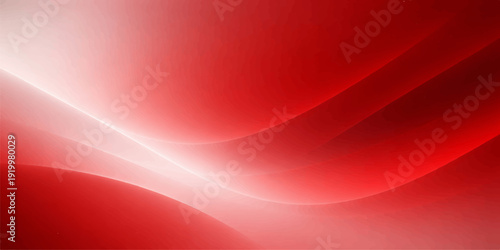 A smooth red abstract background features artistic motion waves and a soft digital texture where flowing lines of light and energy create a vibrant wallpaper design with a purple curve pattern