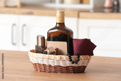 Gift basket with male acces...