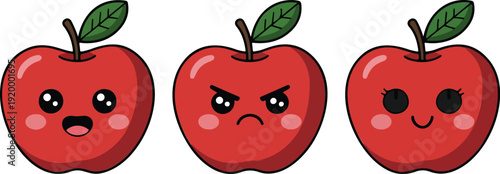 strawberry and apple