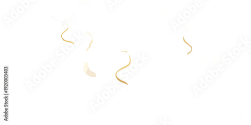 Abstract golden curves against a dark black background create a minimalist image