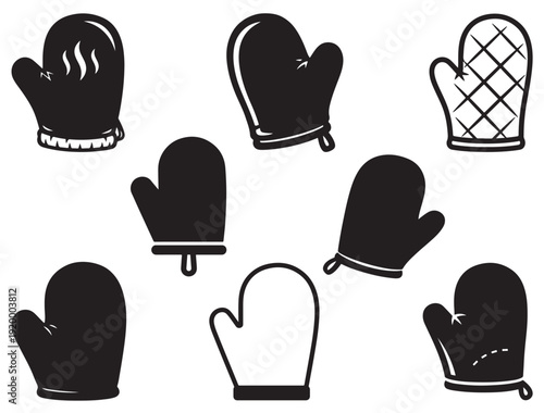 OVEN MITT SILHOUETTE