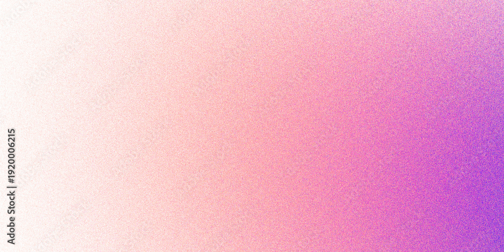 Fototapeta premium Soft Pink and Purple Gradient Background with Grainy Noise Texture, Abstract Pastel Blur Wallpaper for Social Media and Web Design