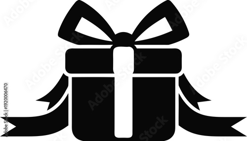 A beautifully wrapped gift box with ribbon and bow, presented as an illustration