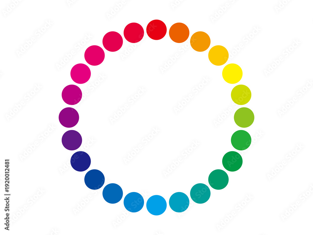 Obraz premium 24色カラーチャート