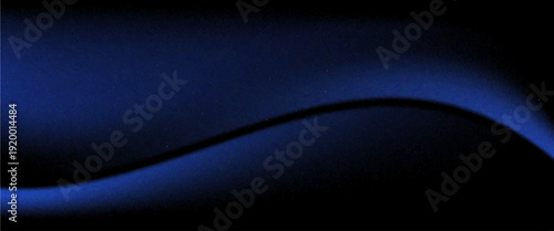 The curved shape and fading blue gradation can be illustrated as part of the aurora phenomenon in the night sky.