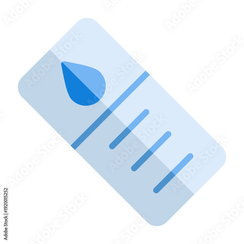 Microscope Slide Vector Icon