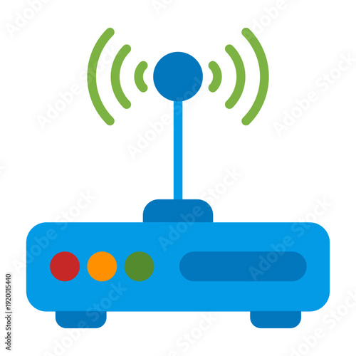 Wi-Fi Access Point Vector Icon