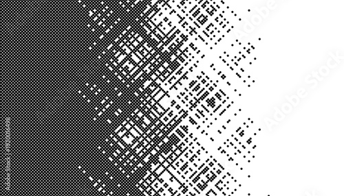 Obraz na płótnie Rough black and white png texture