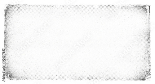 A simple white rectangle with a textured, slightly distressed border.