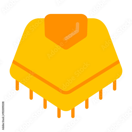 Poncho Vector Icon