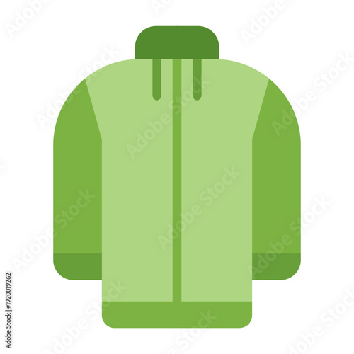 Fleece jacket Vector Icon