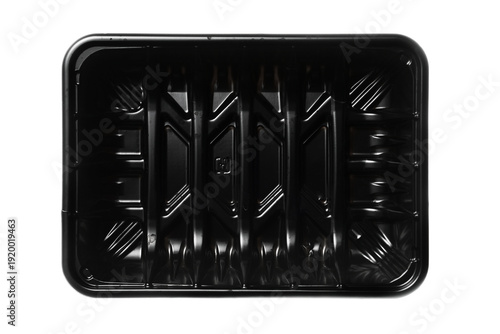 黒いプラスチック容器