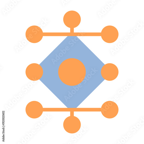Network Analysis Vector Icon
