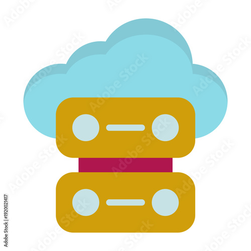 Data Center Vector Icon