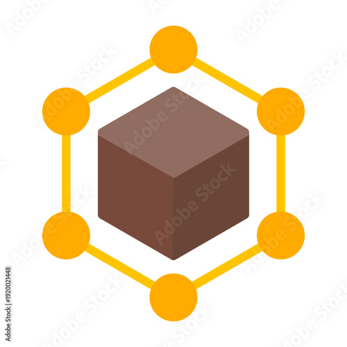 Blockchain Vector Icon