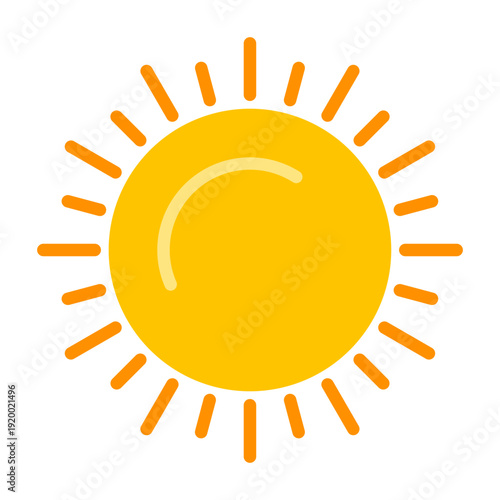 Sun Vector Icon