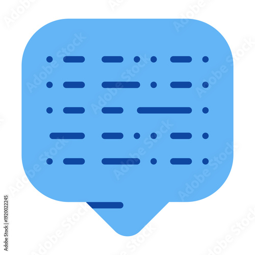 Morse Code Vector Icon