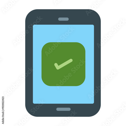 Self-Checkout Vector Icon