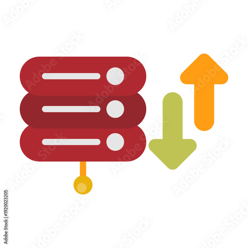 Bandwidth Vector Icon