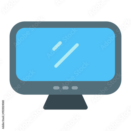 Monitor Vector Icon