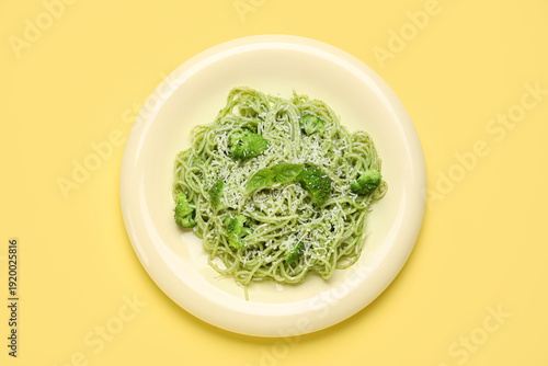Plate of delicious spaghett...