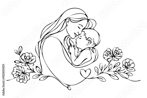 Sketch Happy Mother Day 2026