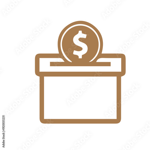Donation Box Icon