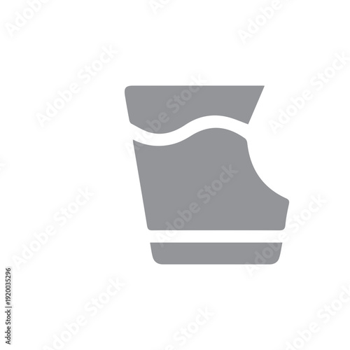 Glass of liquid icon