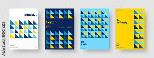 Geometric Business Presentation Layout. Modern Book Cover Design. Isolated Background Template. Poster. Flyer. Banner. Brochure. Report. Notebook. Catalog. Magazine. Leaflet. Newsletter. Handbill