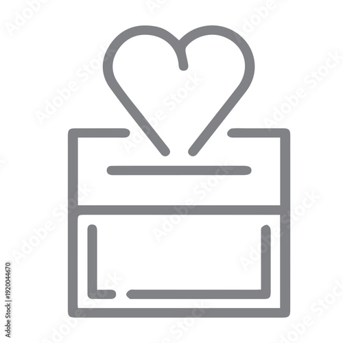 Donation Box Icon