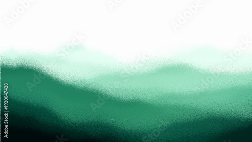 Vector Abstract ethereal green landscape art with layers of subtle texture, evoking a sense of tranquility, serenity, and natural beauty Design