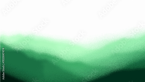 Vector Abstract minimalist green landscape art, evoking tranquility and nature's essence with layered tones and a gradient effect, a serene visual Design