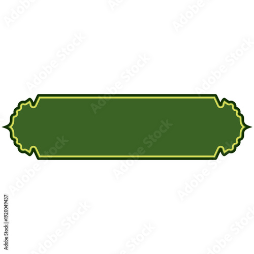Free Download Islamic Banner Label - GFXLoad