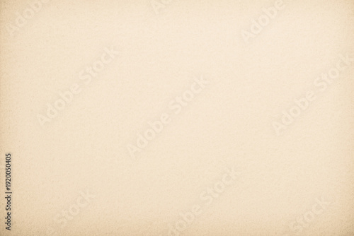 Old paper vintage texture surface for background. Recycle pale brown texture, Cream color recycled kraft paper texture blank with copy space for text.