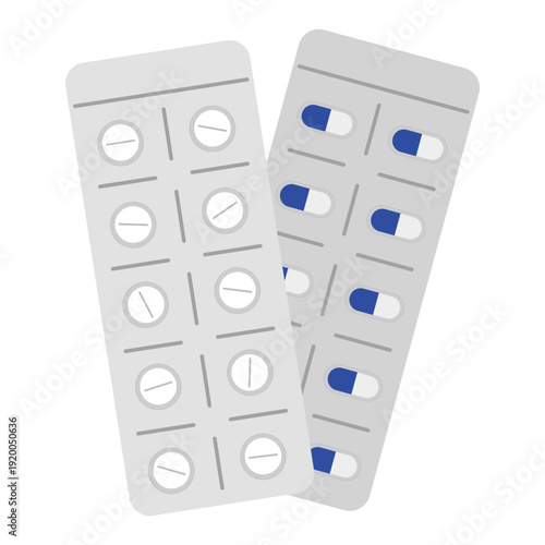 2種類の飲み薬のシート