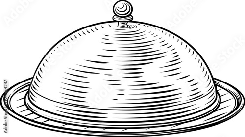 Classic woodcut style illus...