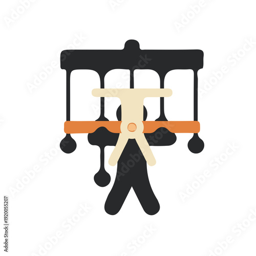 Abstract Mechanical Device Icon