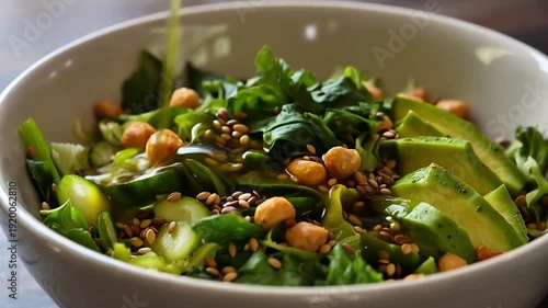 Menu diet sehat yang terdiri dari kacang almond,sayur, minyak zaitun 