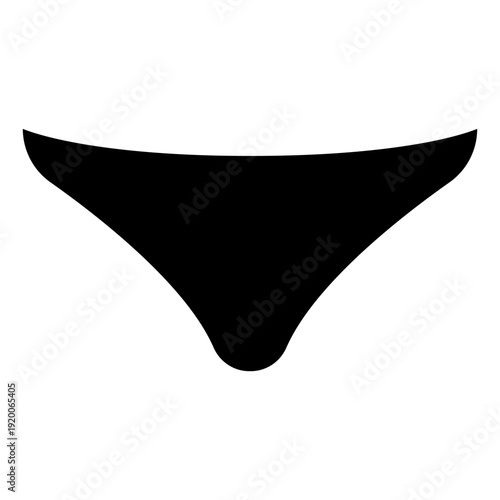 Underpants icon vector. Underwear  Illustration sign. Drawers symbol. pants logo.