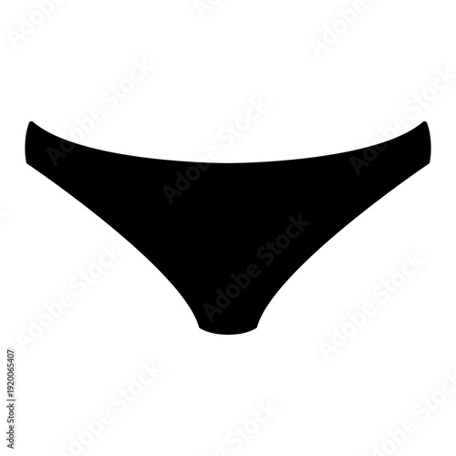Underpants icon vector. Underwear  Illustration sign. Drawers symbol. pants logo.